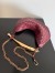 Bottega Veneta Sardine Small Bag with Chain in Barolo Lambskin