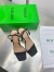 Bottega Veneta Knot Sandals 90mm in Black Lambskin