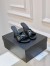 Bottega Veneta Blink Mules 80mm in Black Intrecciato Lambskin