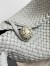 Bottega Veneta Tosca Bag in Grey Intrecciato Calfskin
