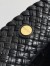Bottega Veneta Tosca Bag in Black Intrecciato Calfskin