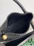 Bottega Veneta Tosca Bag in Black Intrecciato Calfskin