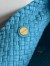 Bottega Veneta Tosca Bag in Pool Intrecciato Calfskin