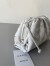 Bottega Veneta Mini Pouch In White Intrecciato Lambskin