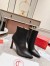 Christian Louboutin Condora Stretch 100mm Boots in Black Calfskin
