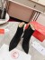 Christian Louboutin Condora Stretch 100mm Boots in Black Suede Leather