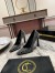 Christian Louboutin Condora Spikes 100mm Pumps in Black Lambskin