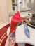 Christian Louboutin Miss Z Slingback Pumps 100mm in Blue Patent