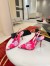 Christian Louboutin Miss Z Slingback Pumps 100mm in Peonies Printed Fabric
