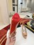 Christian Louboutin Lady Z Pumps 120mm in Blush Patent Leather