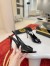 Christian Louboutin Sofia Z Slingback Pumps 100mm in Black Patent Leather