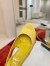 Christian Louboutin Sofia Z Slingback Pumps 100mm in Yellow Patent Leather
