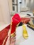 Christian Louboutin Sofia Z Slingback Pumps 100mm in Yellow Patent Leather