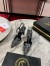 Christian Louboutin Condora Riviera Spikes 100mm Pumps in Black Lambskin