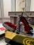 Christian Louboutin Condora Riviera Spikes 100mm Pumps in Black Lambskin