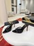 Christian Louboutin Miss Z Degrastrass Perla 100mm Mules Black