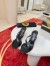 Christian Louboutin Mulazee Cross Mules 80mm in Black Lambskin