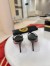 Christian Louboutin Mulazee Cross Mules 80mm in Black Lambskin