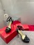 Christian Louboutin Black Loubi Queen Alta 150mm Sandals