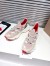 Christian Louboutin Women's Trailnrun Sneakers in Albatre Mesh and Suede