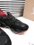 Christian Louboutin Women's Trailnrun Sneakers in Black Fabric and Suede