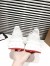 Christian Louboutin Women's Trailnrun Sneakers in White Mesh and Leather