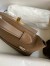 Hermes 24/24 Mini 21 Handmade Bag in Beige Weimar Evercolor Leather 