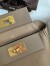 Hermes 24/24 Mini 21 Handmade Bag in Beige Weimar Evercolor Leather 