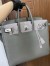 Hermes Birkin HAC 40 Coup de Soleil Bag in Etain Clemence Leather