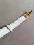 Hermes Kelly Belt In White Epsom Leather