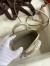 Hermes Bolide 1923 Mini Handmade Bag In Pearl Grey Chevre Mysore Leather 