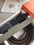Hermes Quizz 32mm Reversible Belt In Grey Clemence Leather