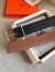 Hermes Brown Saddle 38MM Reversible Belt