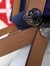 Hermes Cabag Elan Bag In Dark Blue Canvas