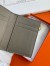 Hermes MC² Euclide Card Holder in Blue Glacier Shiny Alligator Leather
