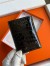 Hermes MC² Euclide Card Holder in Black Shiny Alligator Leather 