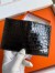 Hermes MC² Euclide Card Holder in Black Shiny Alligator Leather 