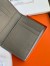 Hermes MC² Euclide Card Holder in Himalaya Niloticus Crocodile Skin 