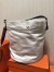 Hermes Grooming Bucket Bag In White Canvas