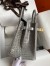 Hermes Birkin 25 Handmade Bag in Gris Ciment Crocodile Niloticus Shiny Skin