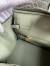 Hermes Birkin 25 Handmade Bag in Gris Ciment Crocodile Niloticus Shiny Skin
