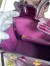 Hermes Birkin 25 Handmade Bag in Raisin Crocodile Niloticus Shiny Skin