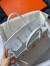 Hermes Birkin 30 Handmade Bag In White Crocodile Niloticus Matte Skin