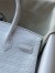Hermes Birkin 30 Handmade Bag In White Crocodile Niloticus Matte Skin