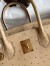Hermes Birkin 30 Retourne Handmade Bag In Chai Ostrich Leather 