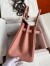 Hermes Birkin 30 Retourne Handmade Bag In Terre Cuite Ostrich Leather 