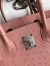 Hermes Birkin 30 Retourne Handmade Bag In Terre Cuite Ostrich Leather 