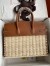 Hermes Picnic Birkin 30 Bag in Wicker with Barenia Leather