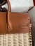 Hermes Picnic Birkin 30 Bag in Wicker with Barenia Leather