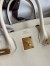 Hermes Birkin 30 Retourne Handmade Bag In Nata Swift Leather 